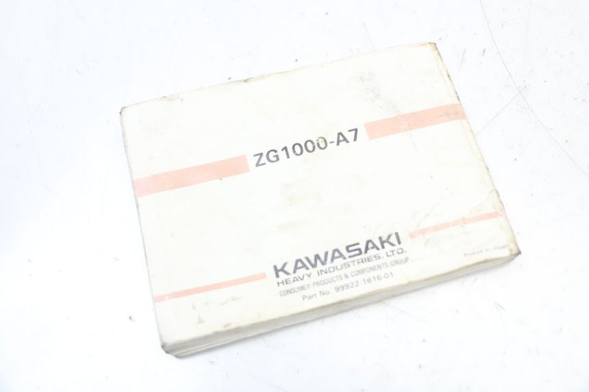 photo de USER MANUAL KAWASAKI GTR 1000 (1994 - 2004) - Zoom on usage condition
