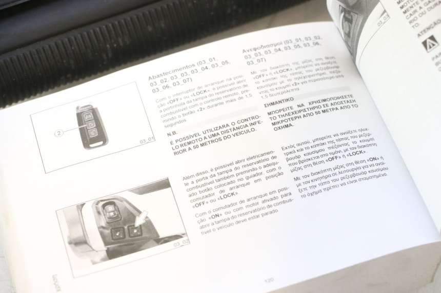 photo de USER MANUAL PIAGGIO MP3 HPE 530 (2022 - 2026) - Fixing points details