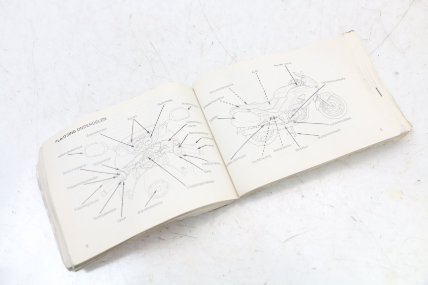 photo de USER MANUAL HONDA NTV DEAUVILLE 650 (1998 - 2001) - Zoom on usage condition