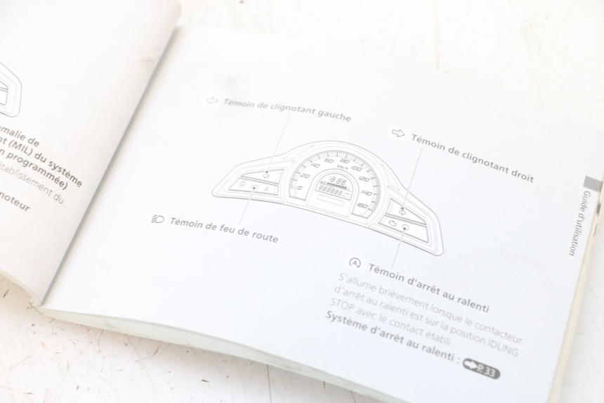 photo de USER MANUAL HONDA PCX (JF57/JF64) 125 (2014 - 2018) - Zoom on usage condition