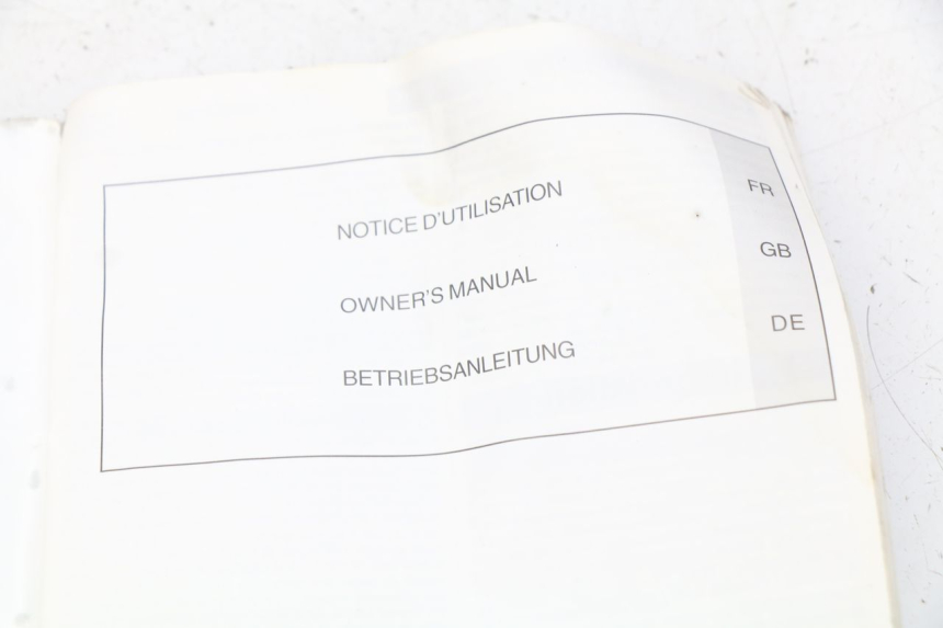 photo de USER MANUAL PEUGEOT VIVACITY 50 (1998 - 2003) - Zoom on usage condition