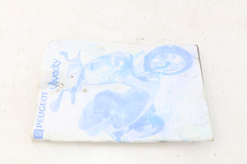 photo de USER MANUAL PEUGEOT VIVACITY 50 (1998 - 2003) - Checked used part