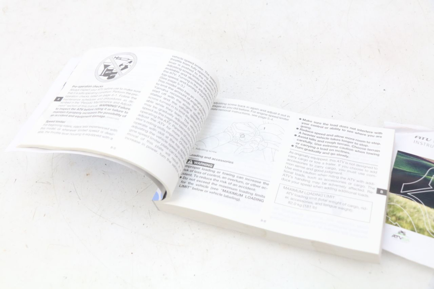 photo de USER MANUAL YAMAHA YFM R RAPTOR 90 (2017 - 2023) - Component detail