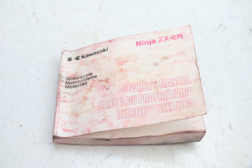 photo de USER MANUAL KAWASAKI ZX-6R ZX6R 600 (2000 - 2002) - Main view