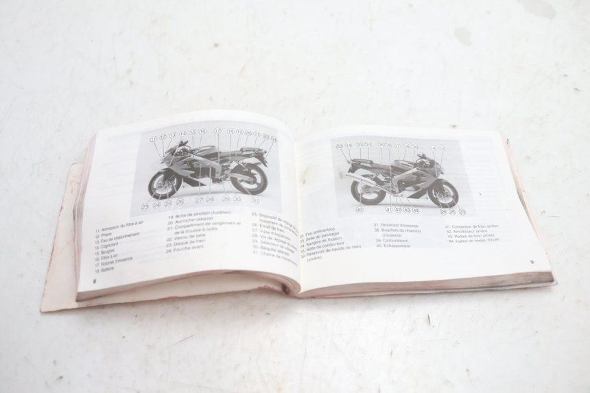 photo de USER MANUAL KAWASAKI ZX-6R ZX6R 600 (2000 - 2002) - Product overview