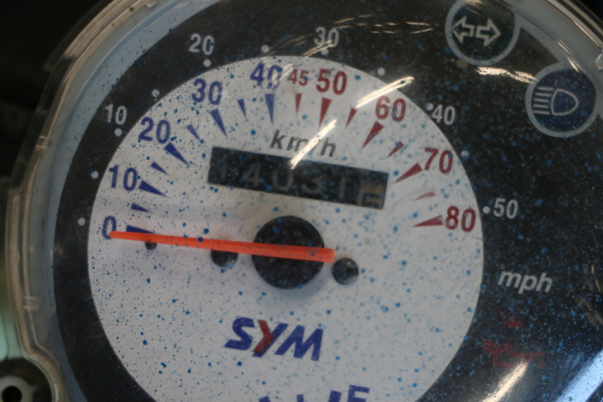 photo de ENGINE SYM MIO 50 (2005 - 2010) - Technical close-up