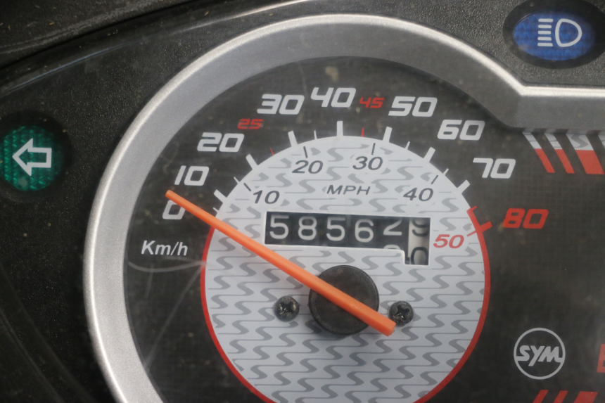 photo de ENGINE SYM ORBIT III 3 4T 50 (2018 - 2021) - Technical close-up