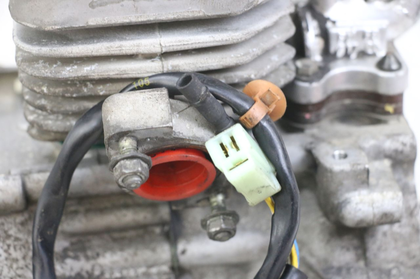 photo de ENGINE PEUGEOT TKR TREKKER FURIOUS 50 (2005 - 2014) - Focus on structure