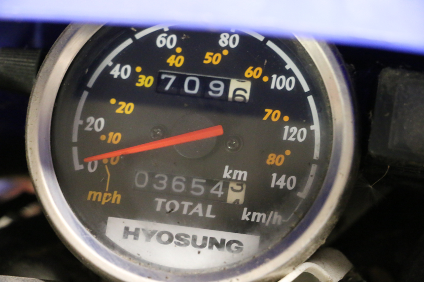 photo de ENGINE HYOSUNG XRX 125 (2000 - 2008) - Focus on structure