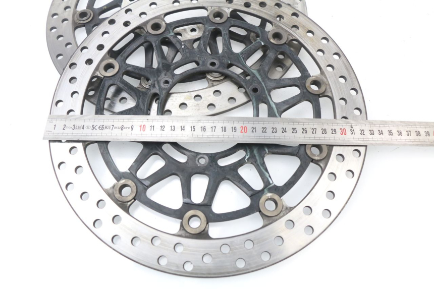 photo de PAIR FRONT BRAKE DISC HONDA CBR 929 RR FIREBLADE 900 (2000 - 2001) - Alternative perspective