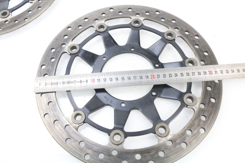 photo de PAIR FRONT BRAKE DISC HONDA CBR RR FIREBLADE 1000 (2006 - 2007) - Product overview