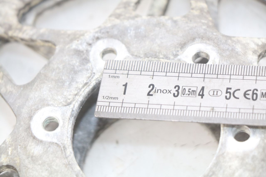 photo de PAIR OF FRONT BRAKE DISCS HONDA CBR RR FIREBLADE 900 (1992 - 1994) - Zoom on usage condition