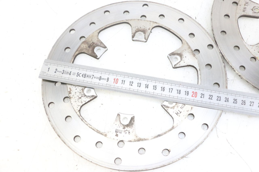 photo de PAIR FRONT BRAKE DISC PIAGGIO MP3 RL 250 (2006 - 2010) - Technical close-up