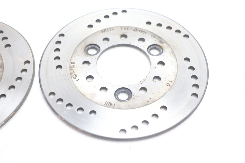 photo de PAIR FRONT BRAKE DISC KYMCO MXU R 250 (2004 - 2010) - Zoom on usage condition