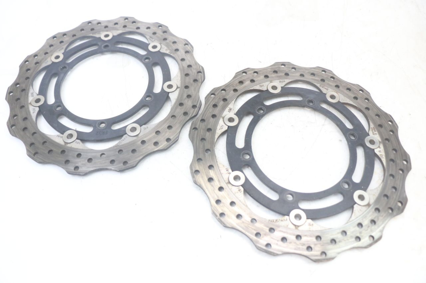 photo de PAIR OF FRONT BRAKE DISCS YAMAHA TDM ABS 900 (2002 - 2014) - Main view