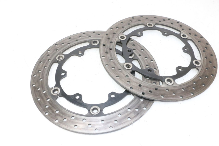 photo de PAIR OF FRONT BRAKE DISCS YAMAHA TDM ABS 900 (2002 - 2014) - Surface and material condition