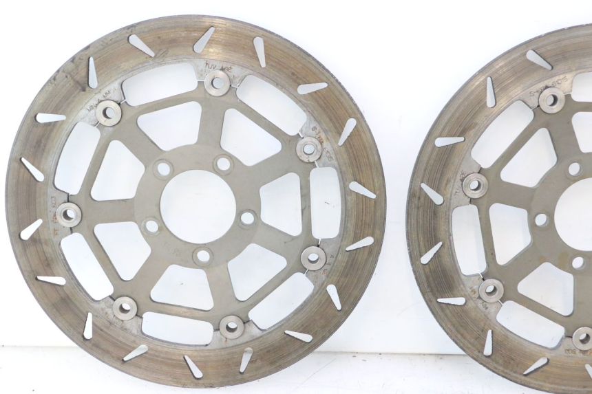 photo de PAIR FRONT BRAKE DISC KAWASAKI ZZR 600 (1995 - 2004) - Markings and original references