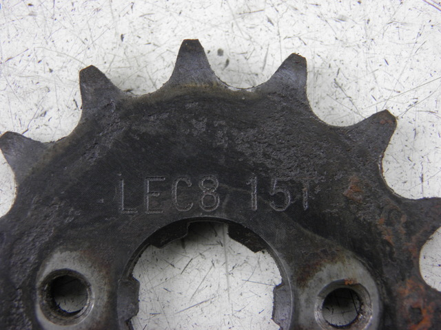photo de SPROCKET KYMCO QUANNON 125 (2007 - 2014) - Zoom on usage condition