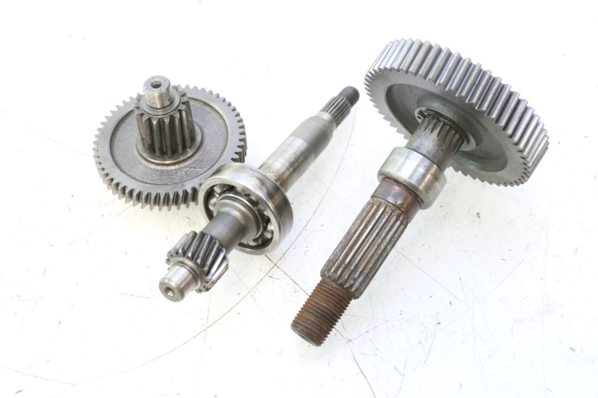 photo de TRANSMISSION DRIVE GEAR SHAFT PEUGEOT KISBEE 4T 50 (2018 - 2022) - Markings and original references