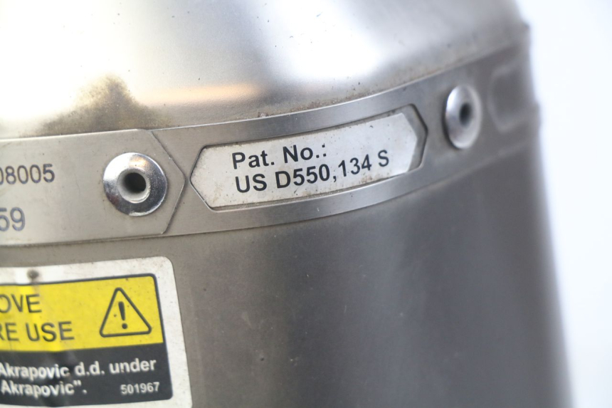 photo de EXHAUST PIPE YAMAHA MT ABS 125 (2014 - 2018) - Product overview