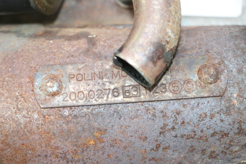 photo de EXHAUST PEUGEOT STREETZONE NAKED 2T 50 (2014 - 2018) - Focus on structure