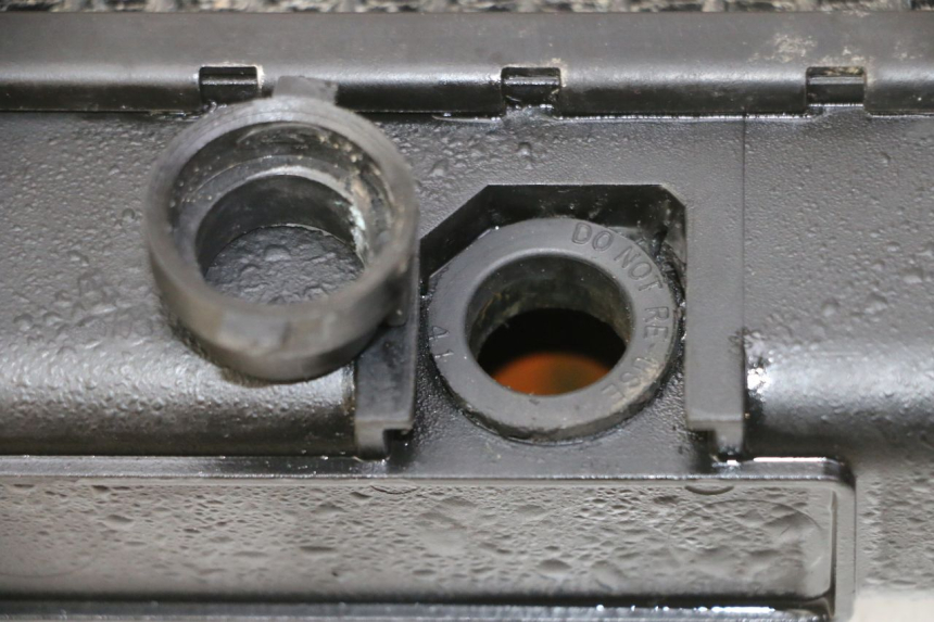 photo de COOLANT RADIATOR TRIUMPH SPRINT 900 (1995 - 1998) - Component detail