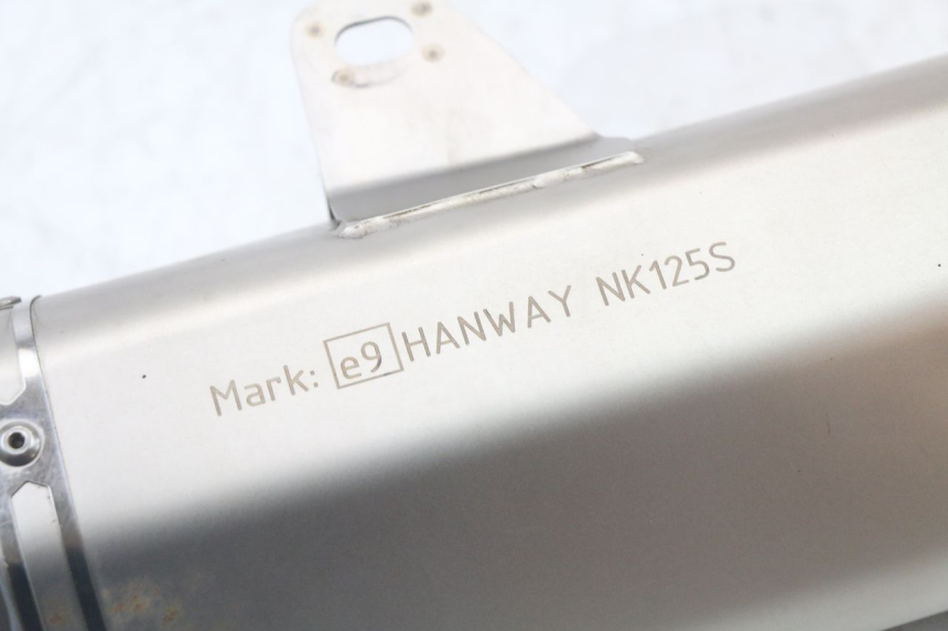 photo de EXHAUST SILENCER MASAI SCRAMBLER SPORT 125 (2021 - 2025) - High-resolution close-up