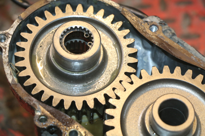 photo de WHEEL TRANSMISSION SUZUKI BURGMAN 650 (2002 - 2004) - High-resolution close-up