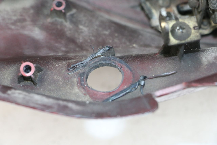 photo de LEFT PANNIER HONDA NTV DEAUVILLE 650 (1998 - 2001) - Markings and original references