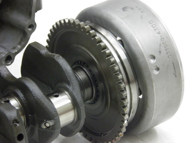 photo de CRANKSHAFT HONDA CB F HORNET 600 (1998 - 1999) - Alternative angle