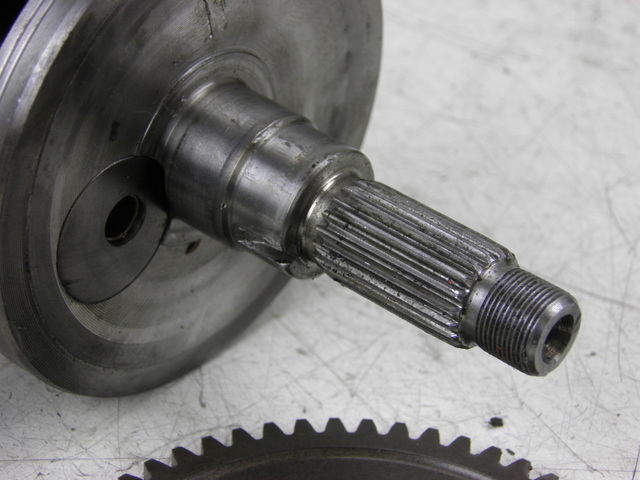 photo de CRANKSHAFT KYMCO QUANNON 125 (2007 - 2014) - Surface and material condition